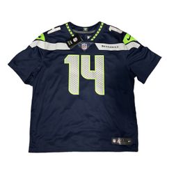 #14 Nike Vapor Untouchable NFL Seahawks DK Metcalf Men's Limited Football Jersey 2XL 