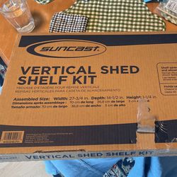 Suncast Vertical Shed Shelf Kit 