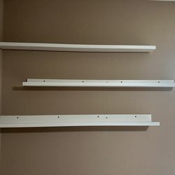 3 Wall Shelves 