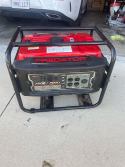 Predator generator 4000 watts
