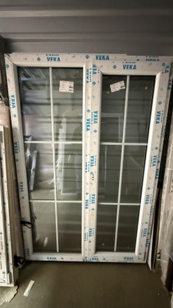VEKA Double Casement Window – 48x72” (New)