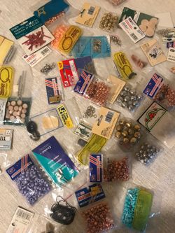 Assorted bag beads $1 each piece