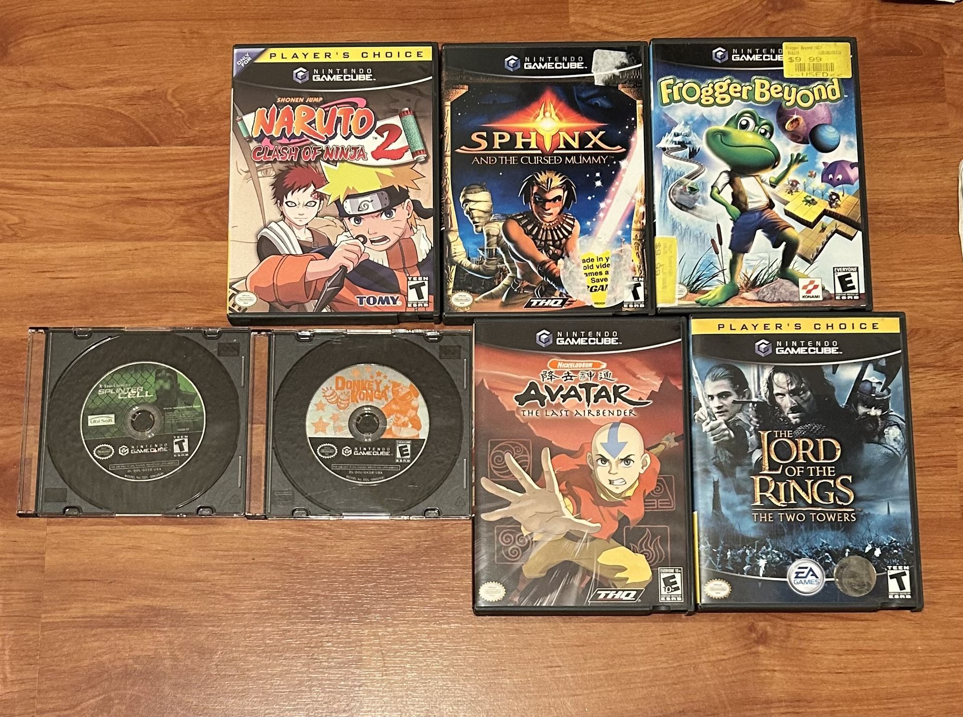 GameCube Games Lot