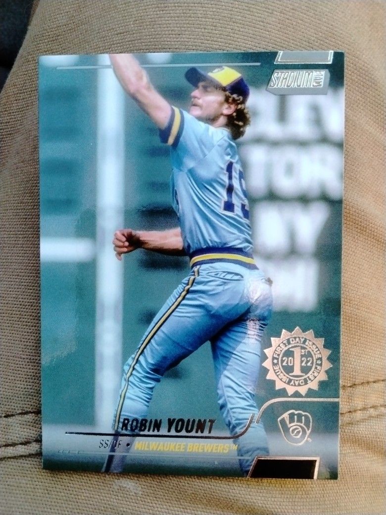Robin Yount 2022 TOPPS STADIUM First Day Issue for Sale in Escondido, CA -  OfferUp
