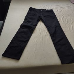 Black 505 Levi's 38w 34L Brand New 