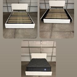 Full Bed Frame With Mattress