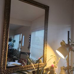 Antique Gold  Mirror 