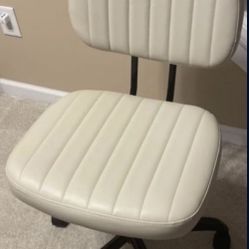 Swivel Beige Chair 