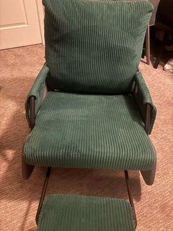 Emerald Green Rocking Chair