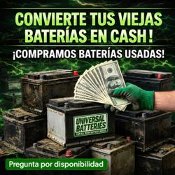 Compramos Baterias Usadas