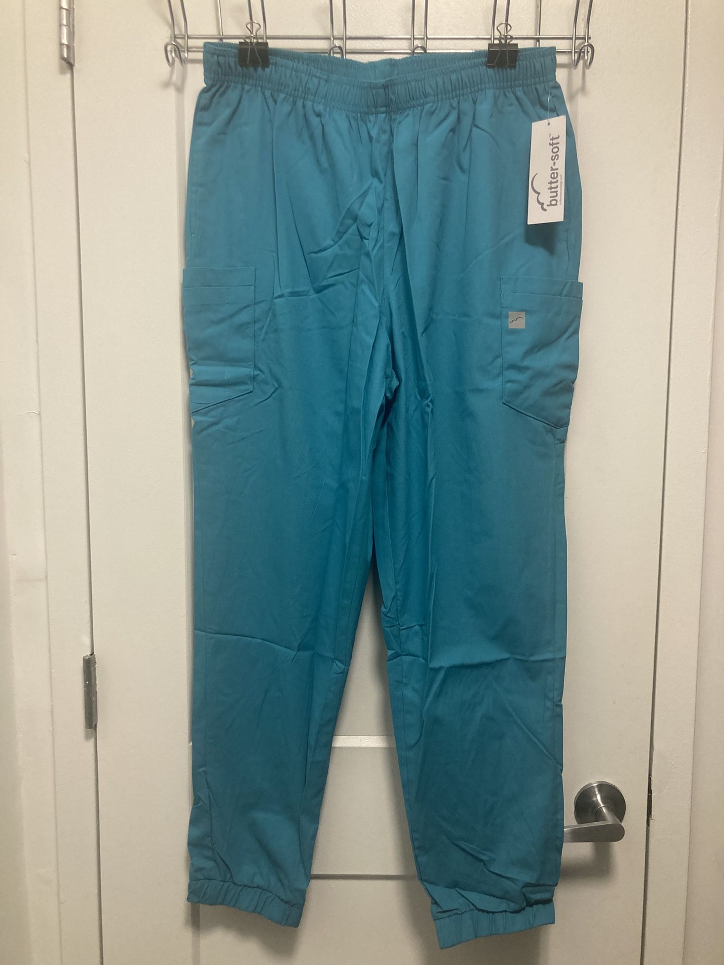 SCRUB PANTS (LARGE/TEAL) 👖