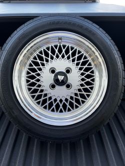 Enkei 15" Mesh Wheels with 195/55R15 Tires Honda