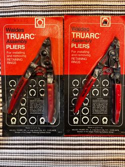 Waldes Truarc Assembly Pliers – Lot of 2