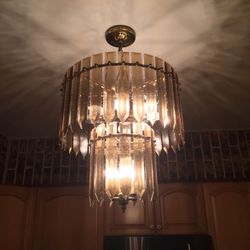 Glass Chandelier