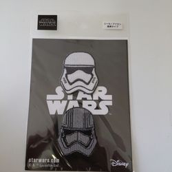 🌌 Star Wars Embroidered Patches (2-Pack) Uniqlo 🪐