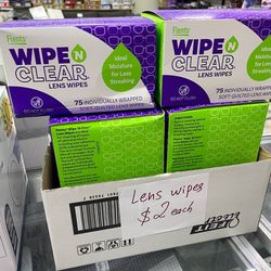 75 soft-quailted lens wipes