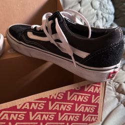 Black Vans 