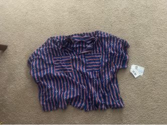 Lulu roe 4th of July shirt xl