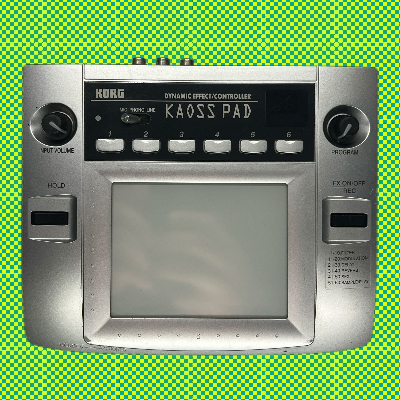 Korg KP‑1 Kaoss Pad