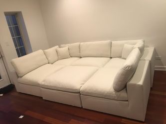 CLOUD MODULAR BRAND NEW BEIGE SECTIONAL SAME DAY DELIVERY 
