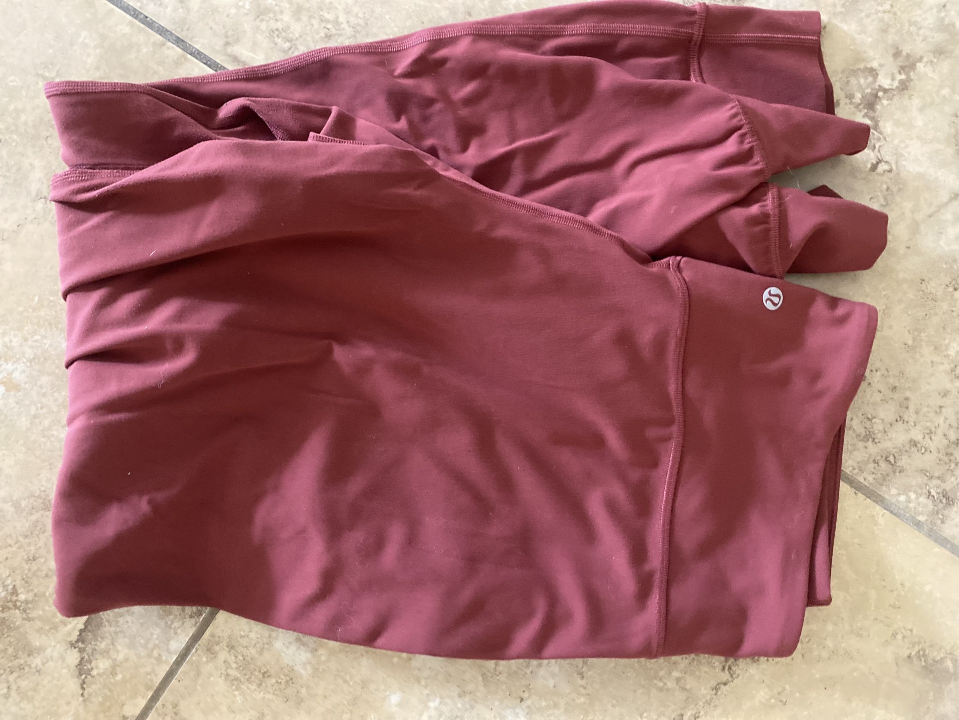 Lululemon Size 12 Tapered Leggings