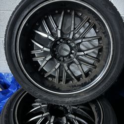 20” Rims And Tired
