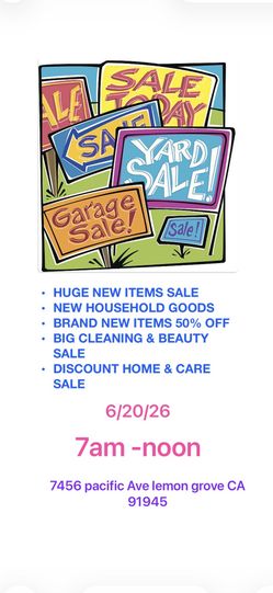 Yard sale