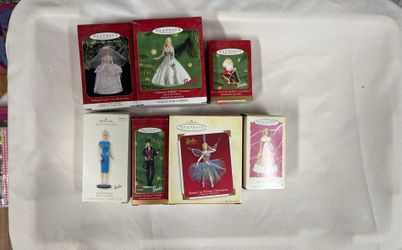 Barbie Hallmark Christmas Tree Ornaments