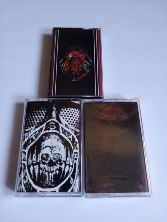 Blackmetal Cassette Tape Lot. Intolitarian.