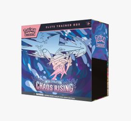 Chaos Rising Elite Trainer Box ETB Brand New Sealed