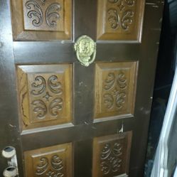 Solid Wood Front Door 