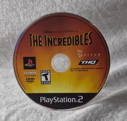 The Incredibles Playstation 2 (THQ, 2004) Game Disc Only