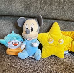 Stuffed Plush Toy Bundle Set of 3