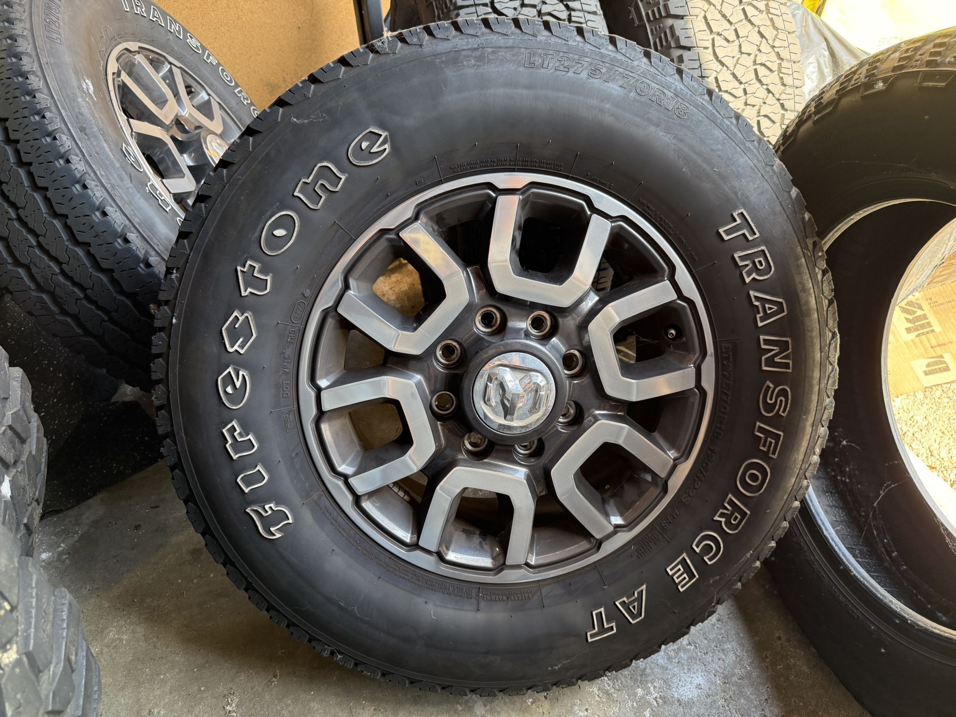Tires - Firestone Transforce AT - Set Of 4 With wheels