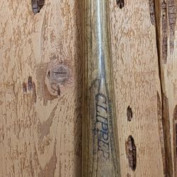 Antique Carl Terry Clipper Baseball Bat. No Cracks