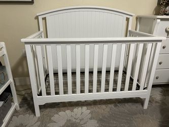 Crib and Changing Table