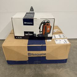 Husqvarna 550iBTX (battery and charger included) $1919.99 plus tax at Husqvarna website  This backpack battery is compatible with all 40 V tools like 
