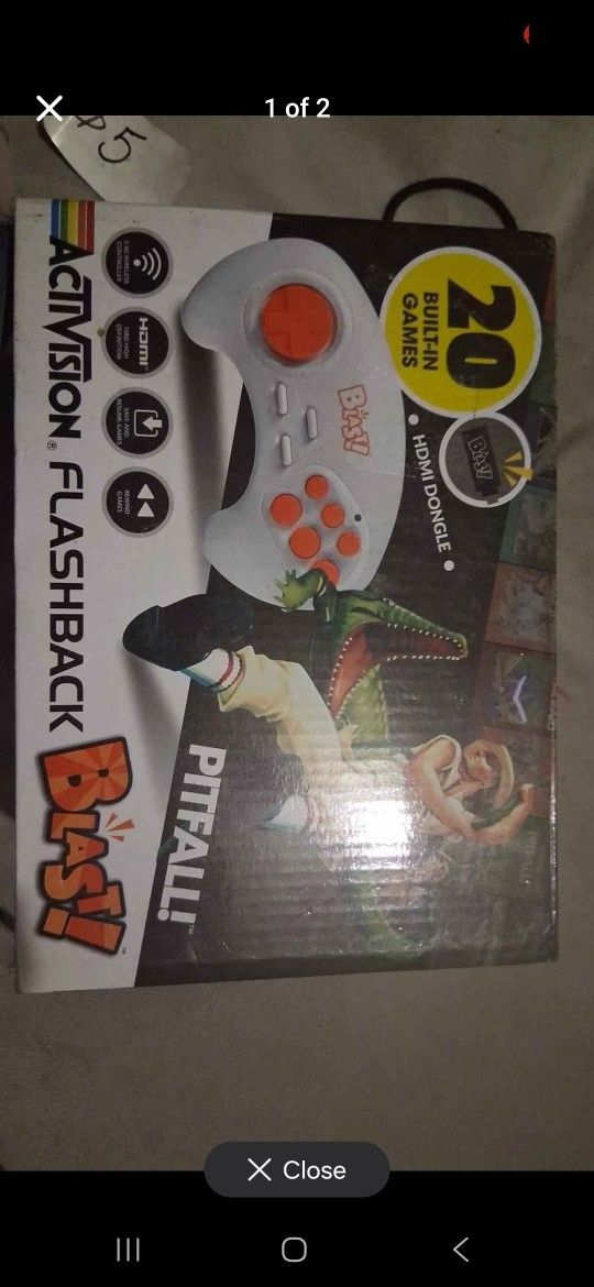 Activision flashback blast video game