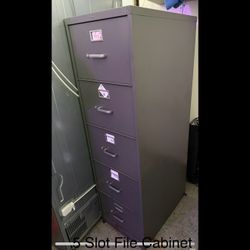 Big 5 Drawer File Cabinet