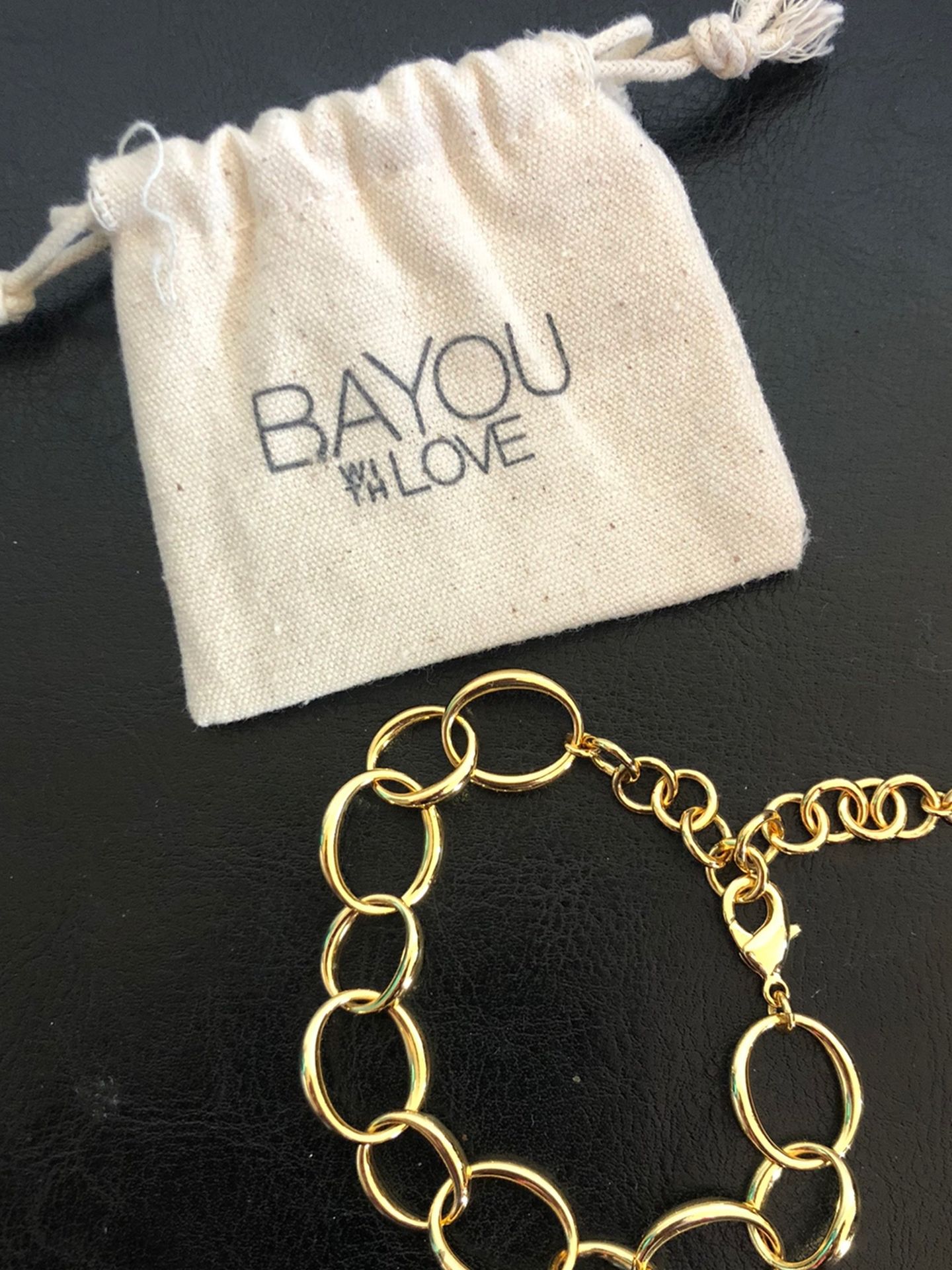 Chain-link Bracelet (gold) Nikki Reed - NEW