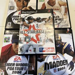 5 Ps2 Game Lot