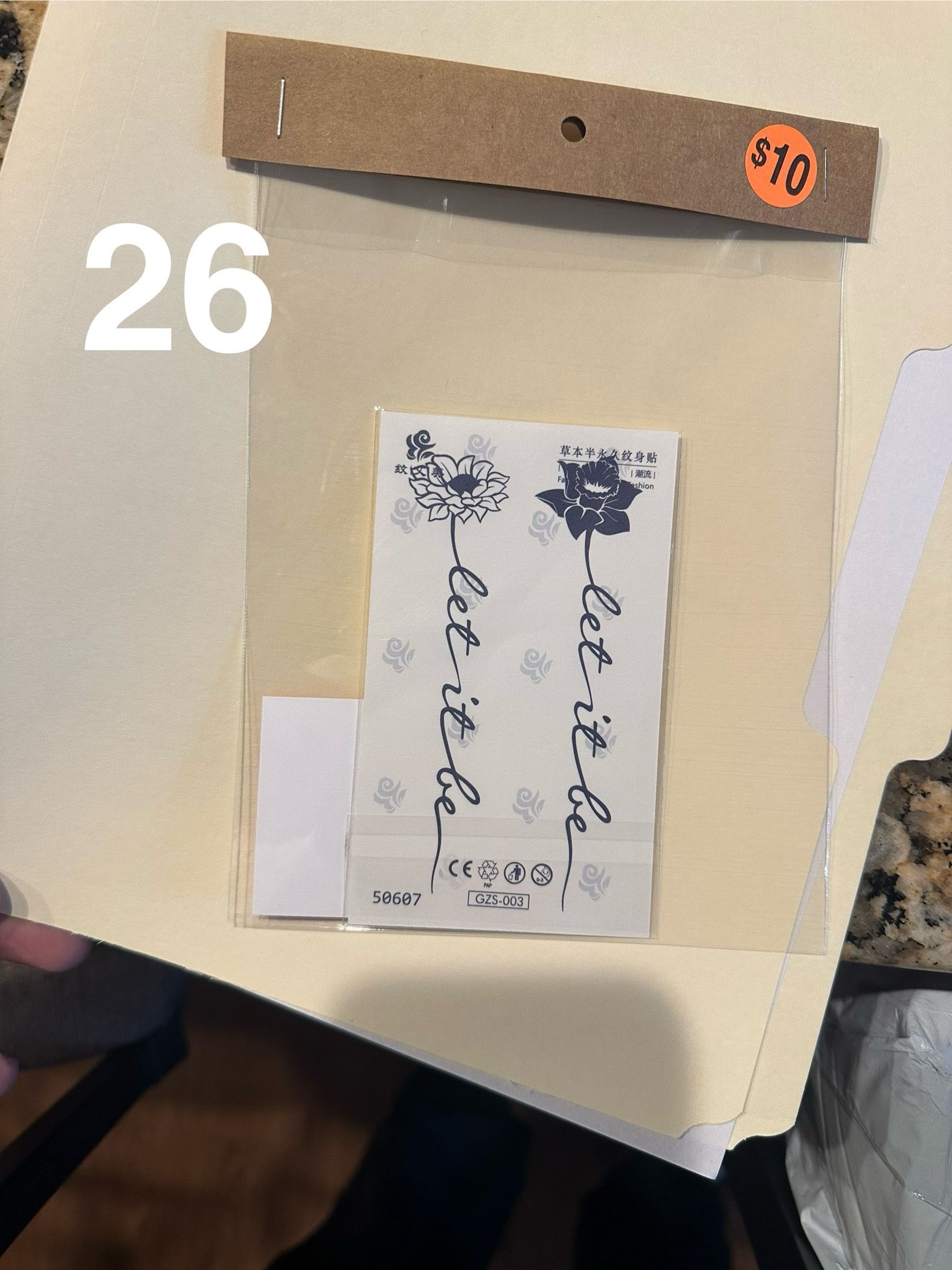 Stepsyy Tattoos - Last 2 Weeks - Waterproof & Scratch Proof