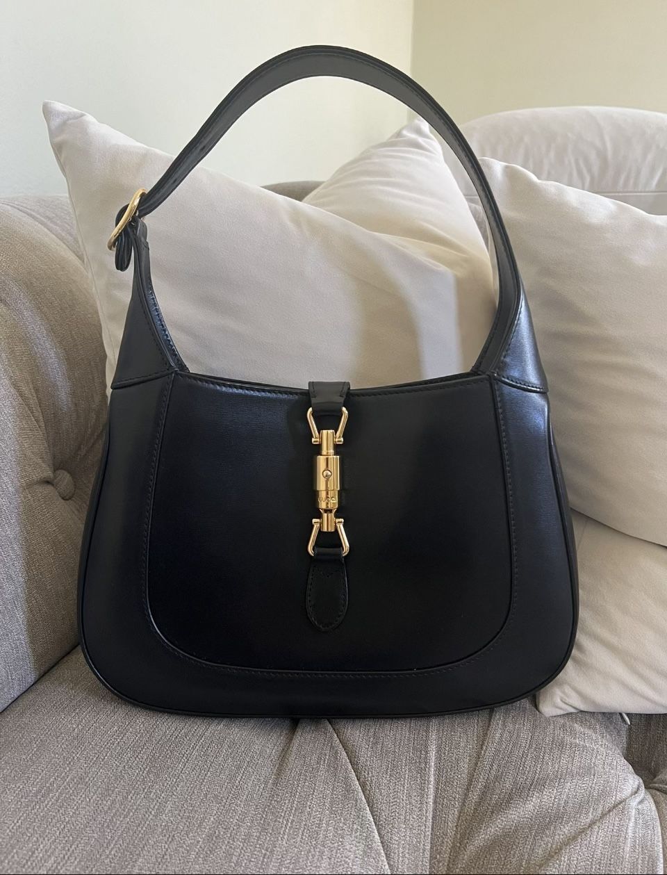 Gucci Jackie bag Black Calfskin 