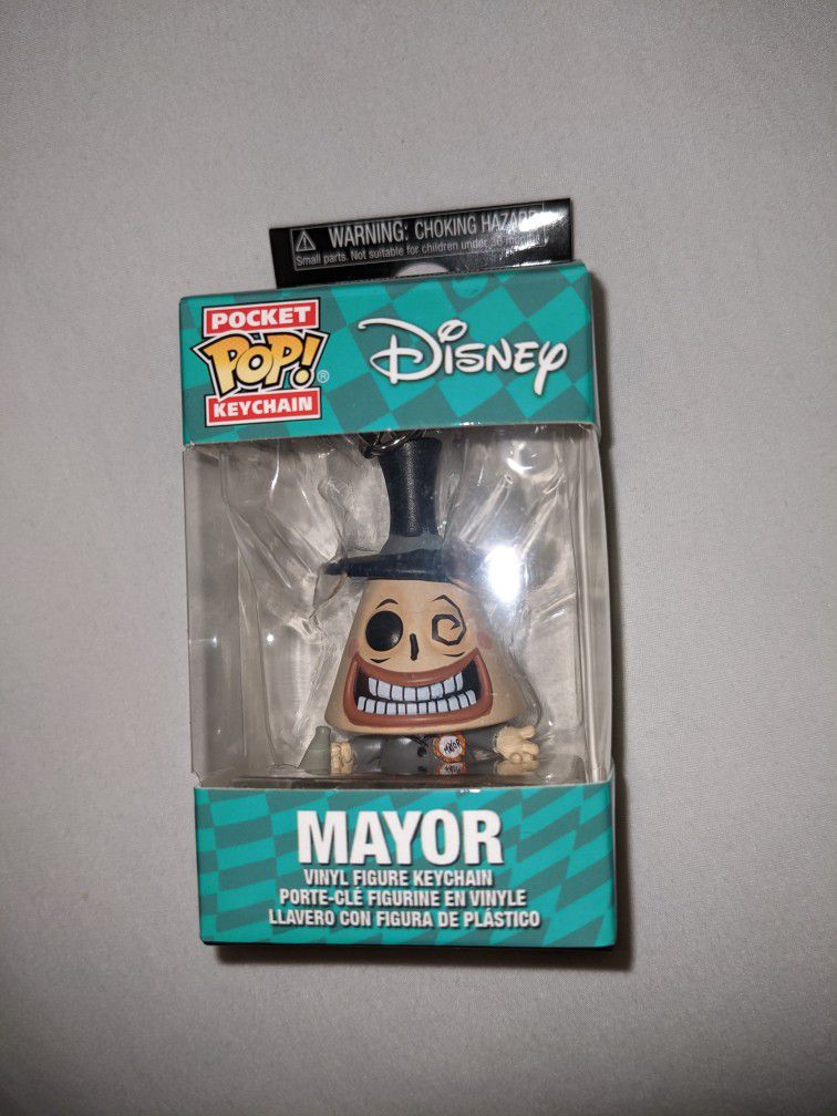 Mayor Funko Pop Keychain Nightmare Before Christmas 