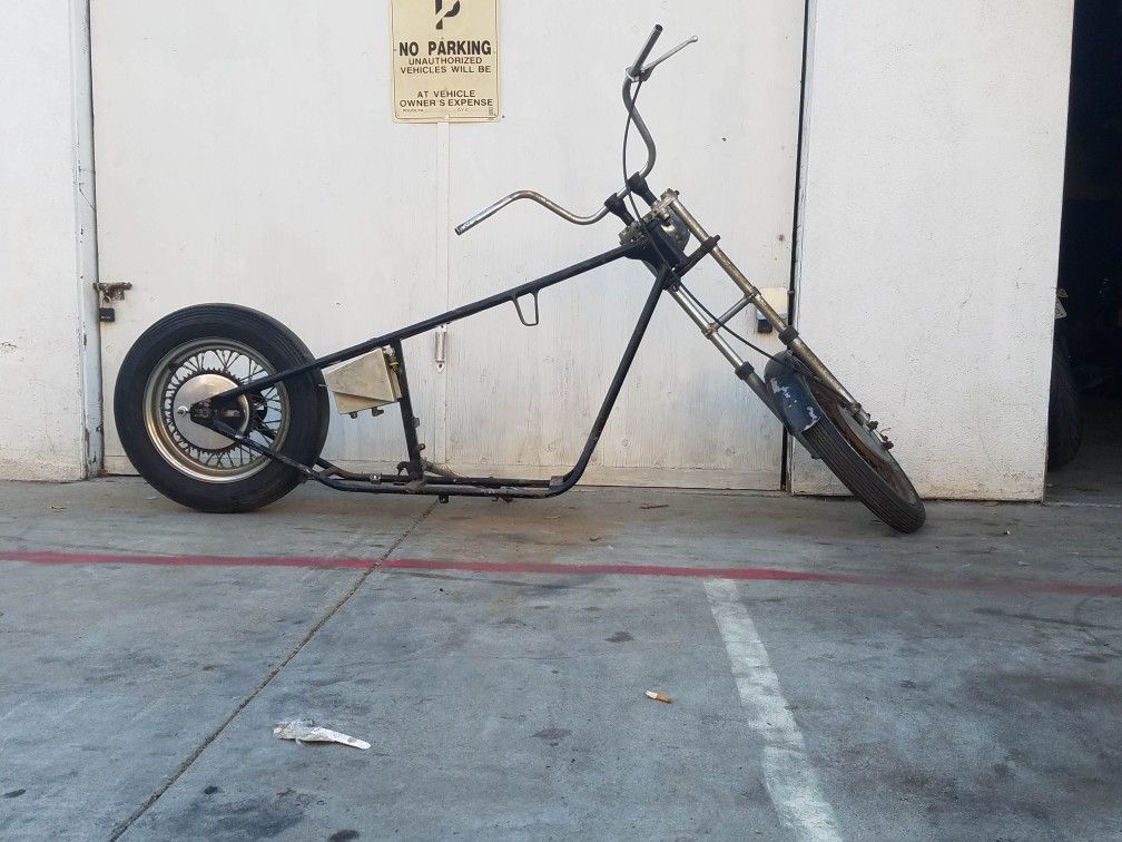 Denvers Chopper Hardtail Frame - Ironhead - Flathead - Knucklehead - Evo - Panhead - Ridgid Frame  