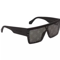 Black Louis Vuitton Sunglasses (Waimea LV Print)
