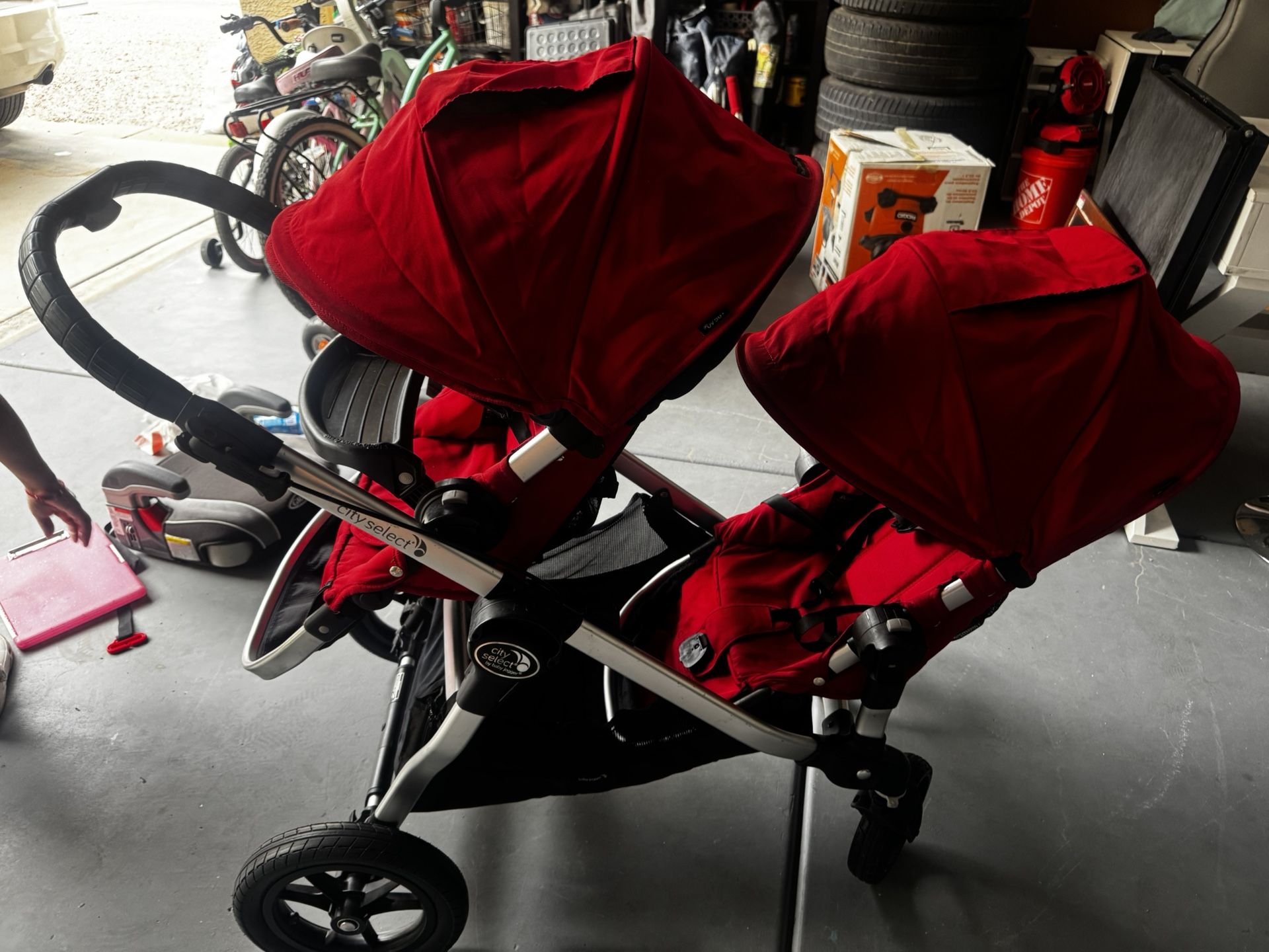 Baby Jogger double city select stroller