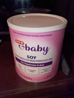 Baby formula heb infante formula soy-based powder with iron 22 oz