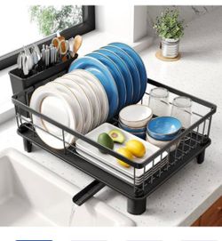 Dish Drying Rack
Black 11"x15" new