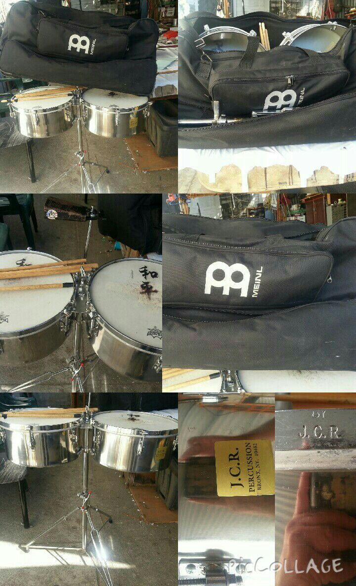 JCR Timbales 14" & 15" rare for Sale in Los Angeles, CA OfferUp